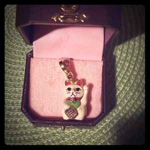 Juicy Couture cat charm
